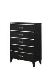 Chelsie Black Finish Chest Model 27416 By ACME Furniture